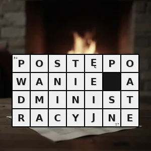 Rozwiązanie krzyżówki: czynności wykonywane przez organ administracji publicznej prowadzące do rozwiązania sprawy indywidualnej poprzez wydanie decyzji administracyjnej - postępowanie administracyjne | hasła, synonimy i podpowiedzi Hasło krzyżówkowe czynności wykonywane przez organ administracji publicznej prowadzące do rozwiązania sprawy indywidualnej poprzez wydanie decyzji administracyjnej - postępowanie administracyjne – rozwiązanie, synonimy, podpowiedzi i definicje krzyżówkowe